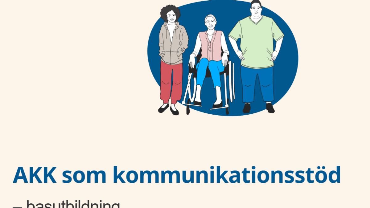 AKK som kommunikationsstöd (öppen kurs)